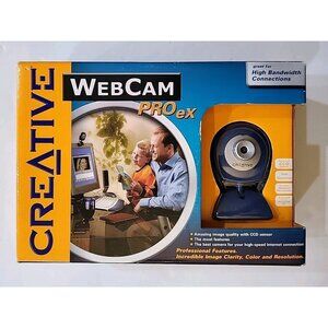 Creative Webcam Pro eX 73PD105 CCD Sensor 2002 NEW FACTORY SEALED